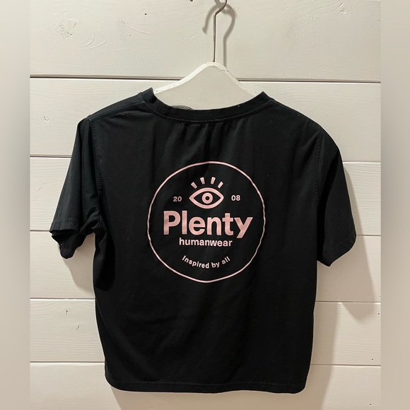 PLENTY HUMANWEAR – BLACK TEE WITH LOGO PRINT | SIZE L | C - Picture 9 of 9